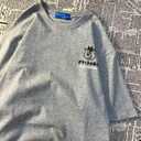 Womens Vintage Graphic Tee Shirt Cat Print Short Sleeve Loose Tunic Tops Gothic Oversized Punk Baggy Shirts (Gray, XL)