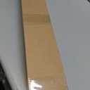 LazBlinds No Tools No Drill Cordless Bamboo Roman Shades, Light Filtering Window Treatment, Roll Up Bamboo Blinds for Window 30'' W x 64'' H, Ceylon Vintage White