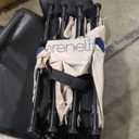 SereneLife EZ Bed Air Mattress with Frame and Rolling Case, Self-Inflating Airbed with Built in Pump for Travel and Hosting, Queen