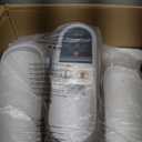 2025 New Under Desk Elliptical Machine, Electric Ellipse Leg Exerciser Pro As Seen On TV with 16 Adjustable Speed, Quiet and Fully Assembled with Remote Control & Non-Slip Foot Straps