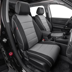 EKR Custom Seat Covers for KIA Sportage Hybrid & Plug-in Hybrid 2023-2026 | Fits EX,SX Prestige,X-Line,X-Line Prestige,1:1 Custom Full-Coverage Waterproof Durable Seat Cushion(Black/Gray)