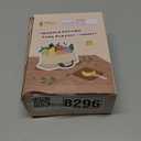 ROBOTIME Wooden Play Food Cutting Fruit Set, Pretend Play Toy Food for Play Kitchen with Shopping Bag  Kids Kitchen Accessories, Wooden Fruit Toys for Kids Boys Girls