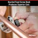 Ridgid - CC247 RIDGID 40617 Model 101 Close Quarters Tubing Cutter, 1/4-inch to 1-1/8-inch Tube Cutter Silver (Small)