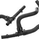 ZONFANT HVAC Heater Hose Pipe Kit With TEE For Return Compatible With Dodge Vehicle 2008-2020 Journey 2.4 VVT, Replace#5058437AD 5058437AI 5058437AK