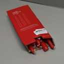 WPONSZU 14 Pack Tall Red Taper Candles - 10 Inch Red Dripless, Unscented Dinner Candle - Paraffin Wax with Cotton Wicks - 8 Hour Burn Time