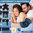 Elbow Brace, Elbow Splint for Cubital Tunnel Brace for Sleeping-Immobilizer for Ulnar Nerve Brace Elbow Pain fit Men & Women, Size: One Size