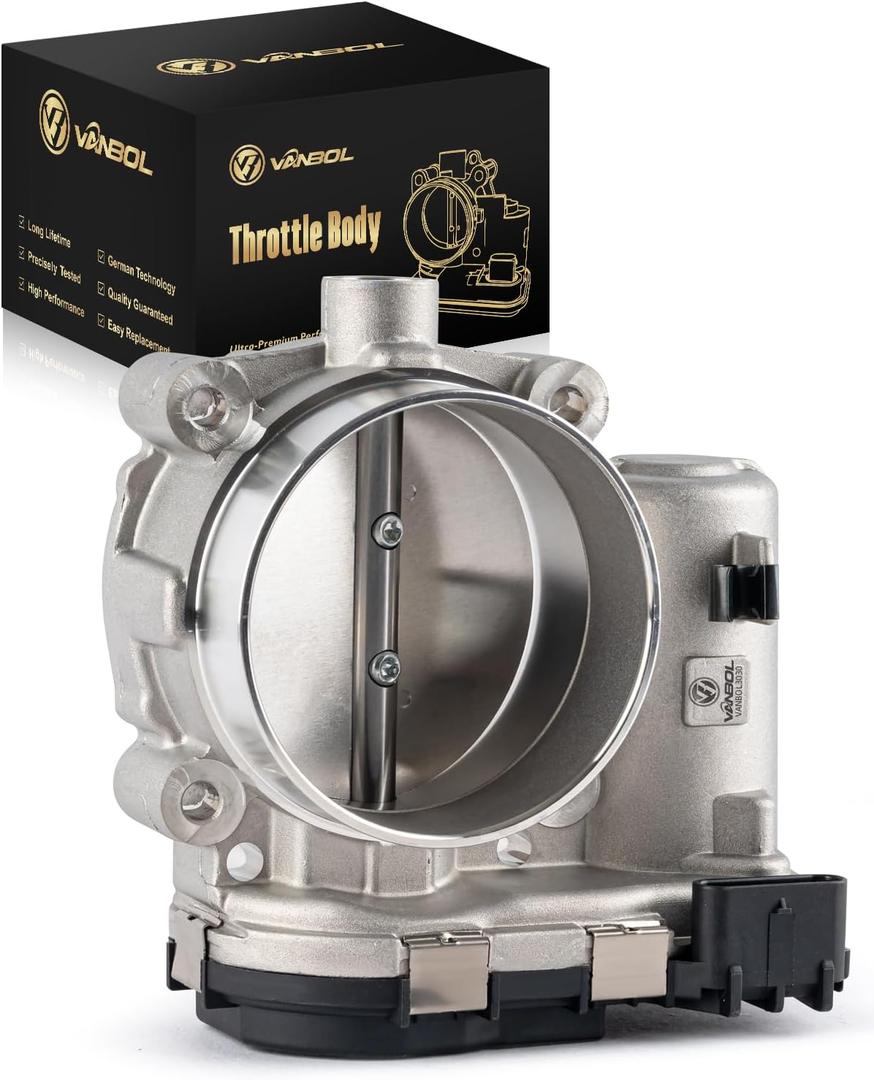 Throttle Body Fit for 2011-2023 Chrysler 200 300 Town Country Voyager Dodge Avenger Challenger Charger Durango Grand Caravan Journey Jeep Cherokee Wrangler Ram 1500 C/V V6 3.2L 3.6L 5184349AB