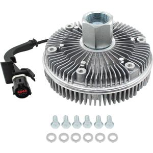 Electronic Engine Cooling Fan Clutch Assembly for Ford F-250 F-350 E-350 Super Duty Powerstroke Turbo 6.0L V8 Diesel