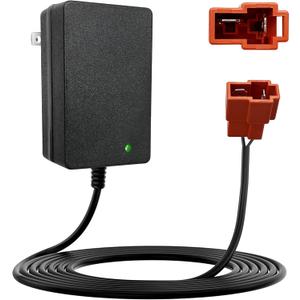 6 Volt Battery Charger for Kids Electric Car, Compatible with Minnie Mouse, BMX X6, Wal-Mart, Moto ATV Quad Car for Kid, Replacement Parts for Ride on Toys Kid TRAX Charger with Red Square Plug