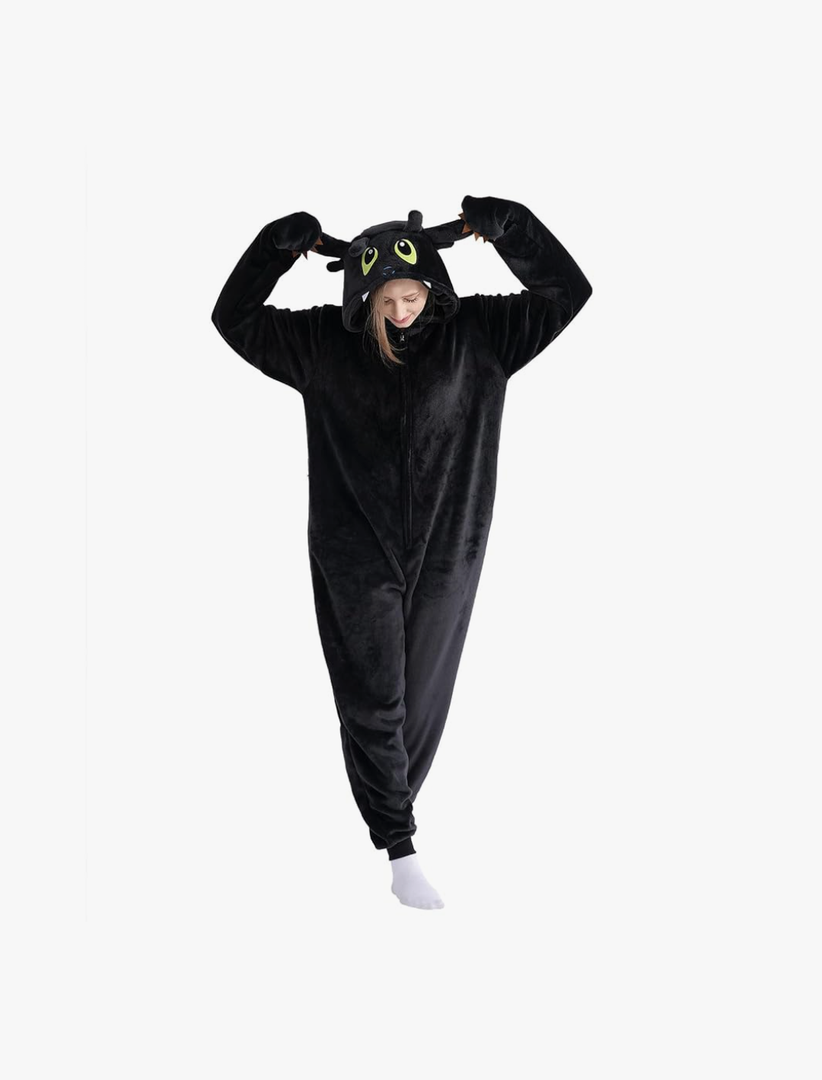 Beauty Shine Unisex Adult Onesie One Piece Pajamas Cosplay Cartoon Costume Halloween Christmas Sleepwear Jumpsuit Homewear size XS
