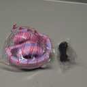 iClever BTH12 Kids Bluetooth Headphones,Colorful LED Lights,74/85dBA Safe Volume,85H Playtime,Bluetooth 5.2,Over Ear Headphones Built-in Mic for iPad/Tablet/Airplane,Blossom Pink