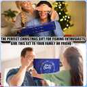 Fishing Advent Calendar 2025 for Adult Men Teen Boys Christmas Countdown 24 Day Fishing Lures Set 475 Pcs Gear and Equipment Set Christmas Surprise Gifts for Dad Men Stocking Stuffers