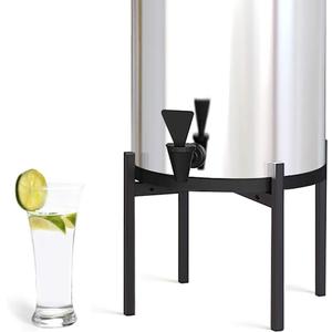 Water Filter System Stand 8" Tall, Compatible Berkey Water Filter, Adjustable Fits 7.5" 8.5" 9.5" Wide, with Non-Skid Pad, Applicable to Multi -Size Water Tank