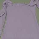 HYPERFIRE Women's Mesh Long Sleeve Square Neck Tie Back Mini Dress Cocktail Party Club Dresses Going Out Size M