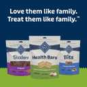Blue Buffalo Health Bars Crunchy Dog Biscuits, Oven-Baked with Natural Ingredients, Apples & Yogurt, 16-oz Bag