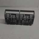 Upgraded 00675794 675794 9001396277 Dishwasher Cutlery Basket Silverware Basket (Gray) Replacement Part Compatible with Bosch Dishwashers, Set of 2