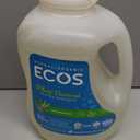 ECOS Laundry Detergent Liquid, 200 Loads - Dermatologist Tested Laundry Soap - Hypoallergenic, EPA Safer Choice Certified, Plant-Powered - Lemongrass, 100 Fl Oz (Pack of 2)
