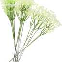 ULDIGI 18Pcs Faux Breath Flowers Bouquets Realistic Gypsophila for Wedding Centerpieces Floral Arrangements Home Decor Durable Maintenance Simulated Flowers White