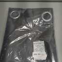 NICETOWN Thermal Insulated Grommet Blackout Curtains for Bedroom (2 Panels, W42 x L63 -Inch, Grey)