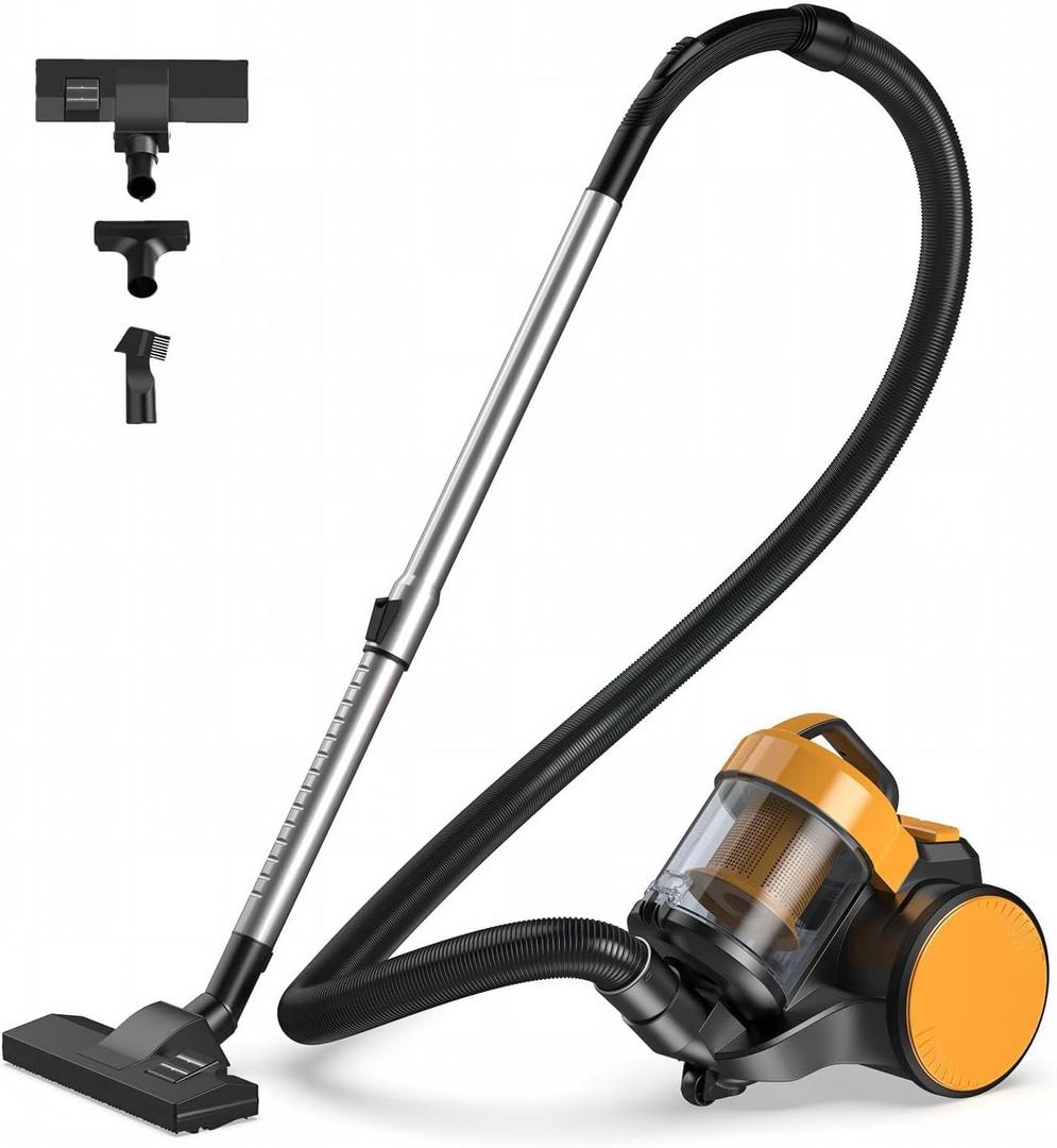 OLIXIS Canister Vacuum Cleaner for Home, 16Kpa Corded Vacuum Cleaner