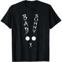 Bad Bunny Black T Shirt, Size: XL