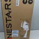 Ninestars CB-SOT-30-1/5-1 Step-on Trash Can Combo Set, 8 Gal 30L & 1.2 Gal 5L, Stainless Steel Base (Round, Stainless Steel Lid), 8 Gal & 1.3 Gal
