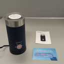 SIMPLETASTE Milk Frother, 4-in-1 Electric Milk Steamer, Automatic Warm and Cold Foam Maker and Milk Warmer for Latte, Cappuccinos, Macchiato (Blue)