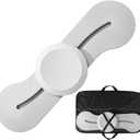 Grey Transfer Board with Turntable, Transfer Board from Bed to Wheelchair, Patient Transfer,Slide Assist Device for Transferring or Seniors from Wheelchair to Bed, Toilet, Tub, Car
