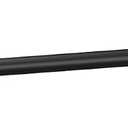 Moen Matte Black 60" Straight Fixed Shower Rod, SF2143BL
