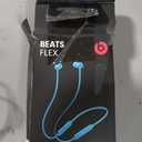 Beats Flex Wireless Earbuds - Apple W1 Headphone Chip, Magnetic Earphones, Class 1 Bluetooth, 12 Hours of Listening Time, Built-in Microphone - Flame Blue