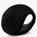 Classic Fleece Ear Muffs - Collapsible Behind-The-Head Winter Ear Warmers for Women and Men