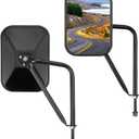JOYTUTUS Mirrors Doors Off Compatible with 1987-2026 Wrangler YJ TJ JK JKU JL JLU Gladiator JT, Anti-shake Wide Vision Mirrors Easier Install Door Hinge Mirror, Doorless Side Mirror, Wrangler/Gladiator 1987-2024
