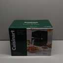 Cuisinart Air Fryer, 2.6-Quart Compact Basket Fryer with 3 Cooking Functions to Air Fry, Roast, and Bake, 3 Airfryer Presets, Dishwasher-Safe Parts, AIR-80, Stainless Steel & Black