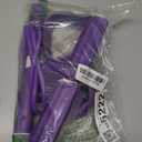 Multifunction Tension Rope - 6-Tube Elastic Pedal Resistance Band with Handle for Abdomen/Waist/Arm/Leg Stretching Slimming Training (PURPLE)