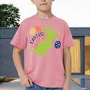 Valentines Shirts for Kids - Hearts Bows Valentine’s Day Tshirt Toddler Boys Girls Cute Love Tops (Pink)