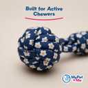 My Pet & Me - Durable Knotted Rope Dog Toy (13 Inch) - Playful Chew Toy for Puppies & Active Dogs - Great for Tug of War, Teething, and Interactive Play - Ideal for Indoor & Outdoor Fun