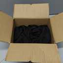 Fixwal 1 Pack Black Table Cloth for 6FT Rectangle Tables, Rectangular Tablecloths Stretch Spandex Fitted Table Covers 6FT for Parties, Trade Shows, Banquet, Weddings, Buffet, Graduation Decorations