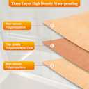 Waterproof Membrane Band for Shower, Tile Waterproofing Membrane Underlayment for Shower Wall Tile Floor Bathroom Kitchen Sauna Steam Room, 3.3Ft x 98.5Ft,323 Sq Ft,23.6 Mil Thick