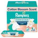 Pampers Wipes, Clean & Calm, Cotton Blossom Scent, 672 Wipes Total (12X Pop-Top Packs)