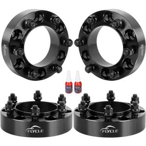6x5.5 Hubcentric Wheel Spacers for 1995-2023 Tacoma 1989-2024 4Runner with ET Lug Nuts, 1.5 inch 6x139.7 Forged Spacer with 12x1.5 Studs & 106mm Hub Bore Tundra FJ Cruise Fortuner Sequoia GX460 GX470
