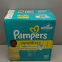 Pampers Baby Diapers - Swaddlers - Size 1, 164 Count, Ultra Absorbent Disposable Infant Diaper