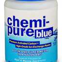 Boyd ChemiPure Blue 11oz Aquarium Filtration Media Premium Extruded Carbon + IonExchange Resins in Nylon Bag Clears Toxins, Phosphates & Metals (4.4 Ounce (Pack of 1)