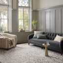 Loloi Magnolia Home by Joanna Gaines Gigi Collection GIG-01 Grey/Ivory 9'-2" x 13' Area Rug