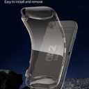 Honghao TPU Switch 2 Case for Nintendo 2 2025 - Soft Protective Cover, Drop Protection Grip Case for Switch Nintendo 2 Console Accessories (Gray)