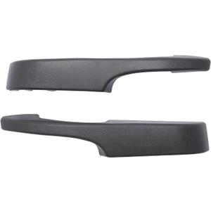 Interior Pull Door Handle, Compatible with 2003-2019 Chevy Express, GMC Savana 1500 2500 3500, Complete Armrest (Pewter Grey), Front Left Driver & Right Passenger Side | Replace# 25750064,10388389 (Gray)