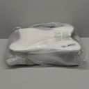 Cervical Neck Pillow, Memory Foam Pillow for Pain Relief, 2 Height Adjustable Ergonomic Pillow with Breathable Ice Silk Cover, Contoured Neck Support Pillow for Side, Back and Stomach Sleepers (Pearl White)