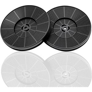2PCS Carbon Charcoal Filters Fit for Winflo 30 In. Convertible Under Cabinet Ductless Stainless Steel Glass Island Range Hood Replace for WRHF004S2