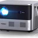 VIZONY FHD 1080P Projector 4K Support, 5G WiFi Bluetooth Projector, Outdoor Projector with Full-Sealed Engine/Electric Focus/4P4D/PPT/Zoom, Home Movie Projector Compatible w/iOS/Android/PC/TV