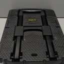 Folding Hand Truck 500lbs, Portable Heavy Duty Dolly Cart, 6 Wheels Collapsible Luggage Cart with 2 Elastic Ropes - Compact Trolley Cart for Easy Moving - Ideal Hand Cart for Travel and More (17, Black)