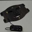 INIA Red Light Therapy Mask for Face  4 Light Modes with 850nm NIR, Red & Blue LED Light Therapy, 2600mAh Rechargeable LED Face Mask for Radiant Glow at Home, Black